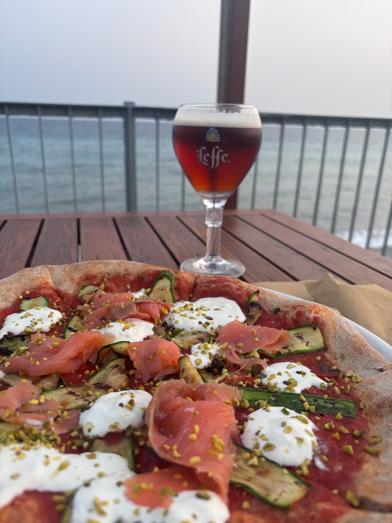 Ristorante con vista mare